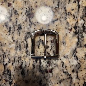 TECOVAS SILVER BELT BUCKLE NWOT!!